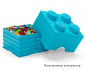 LEGO® кутия за съхранение - Тухличка 4, синя 40031743 thumb 3