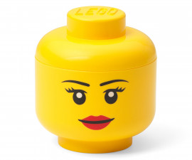 LEGO® кутия за съхранение - Глава (мини), момиче 40331725