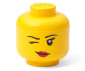 LEGO® кутия за съхранение - Глава (мини), намигащо момиче 40331727 thumb 2