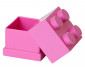 LEGO® малка кутия за съхранение - Тухличка 4, светло лилава 40111739 thumb 2
