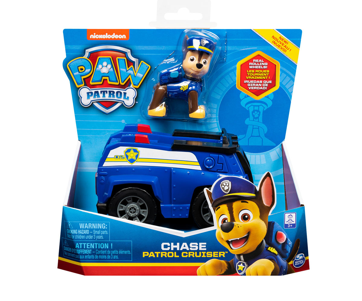 Играчка за деца Пес Патрул - Полицейската кола на Чейс 6061799