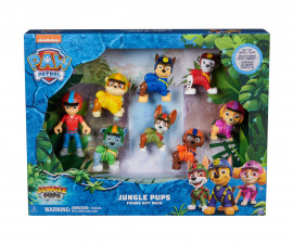 Играчка за деца Пес Патрул - Jungle Pups: Комплект Action, 8 фигурки 6068184