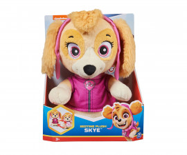 Spin Master 6070311 - Играчка за деца от детския филм за Пес Патрул - Плюшена играчка за сън Скай