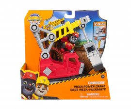 Spin Master 6073295 - Играчка за деца от детския филм за Пес Патрул - Rubble & Crew: Кранът на Чарджър