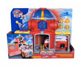 Spin Master 6073760 - Играчка за деца от детския филм за Пес Патрул - Fire Rescue: Пожарна станция