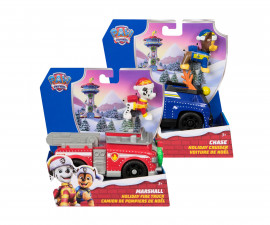 Spin Master 6074039 - Играчка за деца от детския филм за Пес Патрул - Празничен автомобил, асортимент