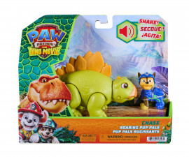 Spin Master 6076337 - Играчка за деца от детския филм за Пес Патрул - The Dino Movie: Чейс и Стегозавър