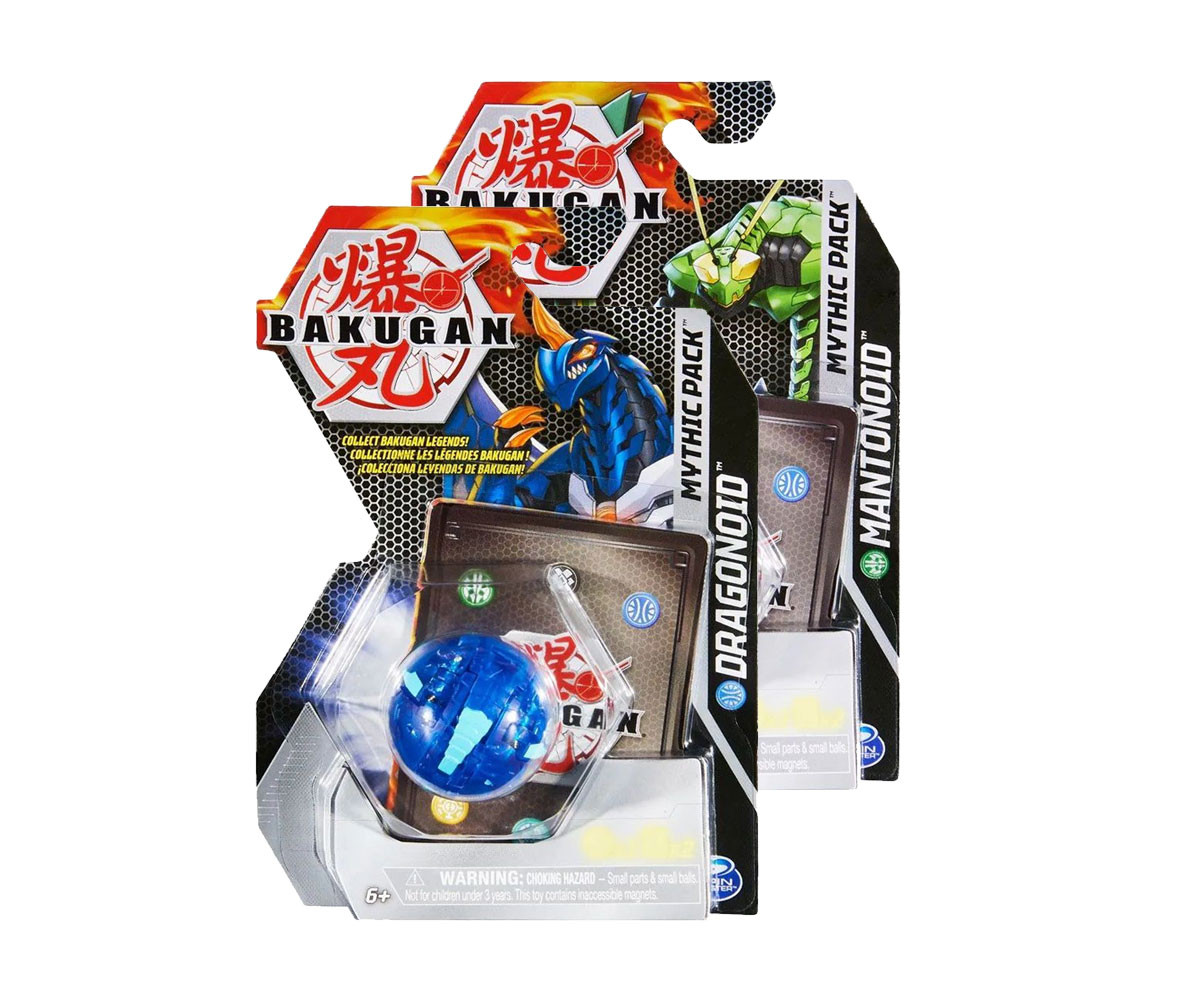 Играчки с топчета Bakugan Mythic Pack, асортимент 6064600