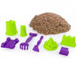 Детски несъхнещ кинетичен пясък за игра Комплект пясъчен замък thumb 2