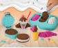 Детски несъхнещ кинетичен пясък за игра Комплект за сладолед, с аромат thumb 4