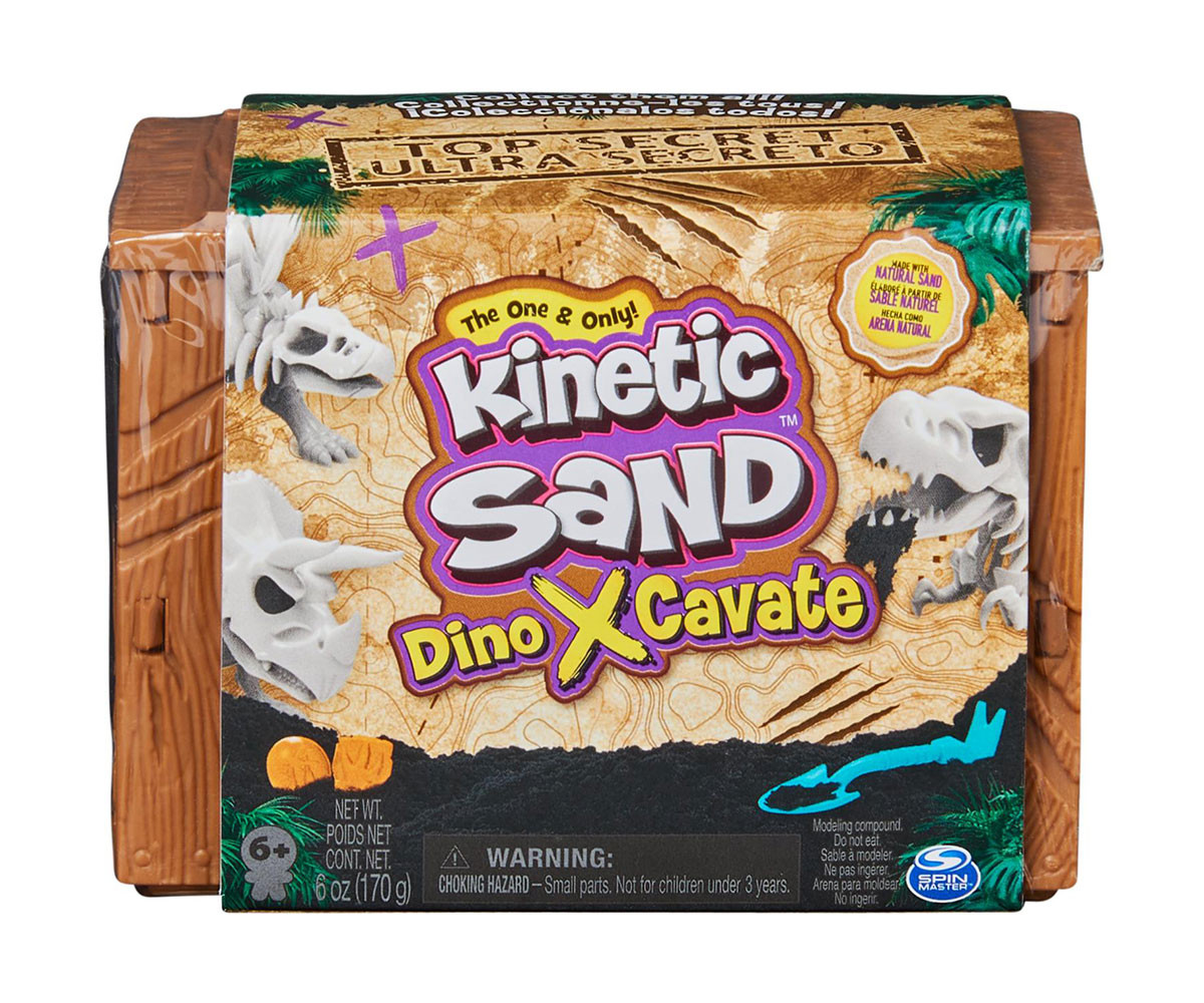 Детски несъхнещ кинетичен пясък за игра Kinetic Sand - Открий Дино 6061646