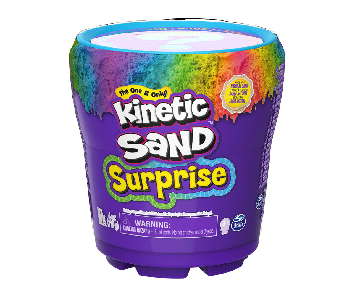 Детски несъхнещ кинетичен пясък за игра - Кутийка изненада 6059408