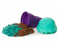 Детски несъхнещ кинетичен пясък за игра - Сладолед с аромат, шоколад и мента 6058757 thumb 3