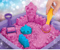Детски несъхнещ кинетичен пясък за игра - Блестящ пясъчен замък, розов 6063520 thumb 8
