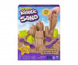 Детски несъхнещ кинетичен пясък за игра - Плажен пясъчен комплект 6059406