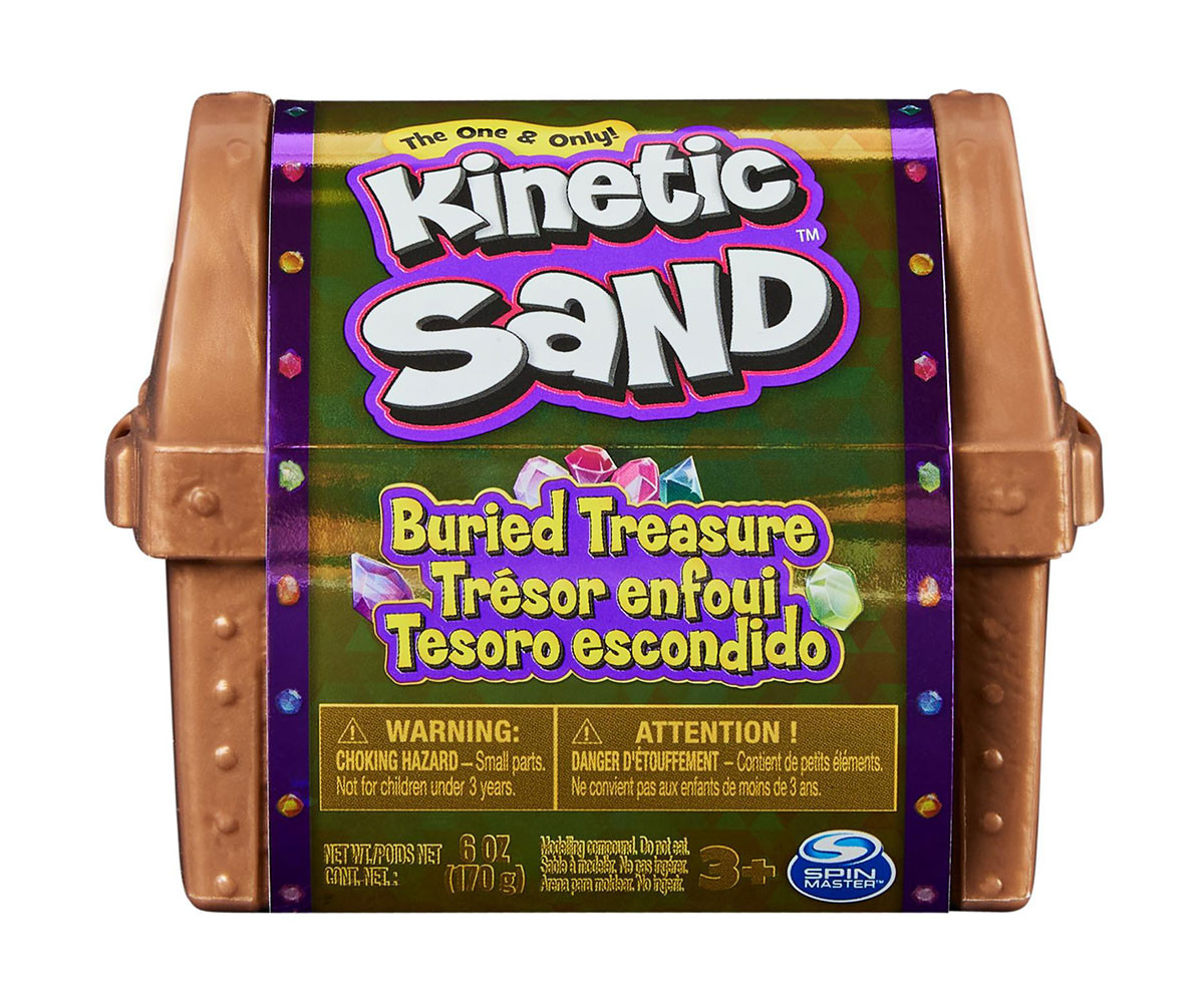 Детски несъхнещ кинетичен пясък за игра - Заровено съкровище 6064300
