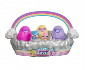 Детска играчка Hatchimals - Комплект яйце изненада, пролетна кошница 6068066
