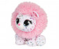 Мека играчка за деца Домашен любимец, Francesca Confetti, бяло лъвче с розова грива 6064834 thumb 3