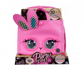 Мека чанта за момиче с форма на животинче Purse Pets, Bunny 6066782