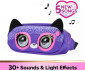 Мека чанта за момиче с форма на животинче - За кръста със звук и светлини Purse Pets, Savannah Spotlight 6066698 thumb 5