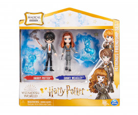 Кукли от филма Harry Potter - Приятелски комплект с магия Патронус: Хари Потър и Джини Уизли 6063830