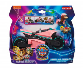 Spin Master 6067862 - Играчка за деца от детския филм за Пес Патрул - The Mighty Movie: Колата на Либърти и Помс