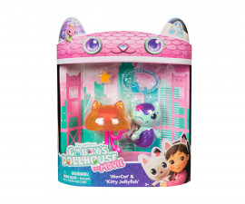 Spin Master 6074329 - Gabby's Dollhouse фигурки - МърКет и котето Медуза