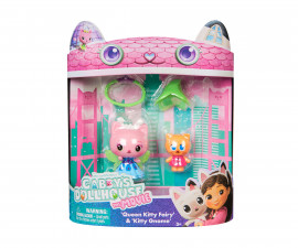 Spin Master 6074330 - Gabby's Dollhouse фигурки - Кралица Кити и Кити гномче