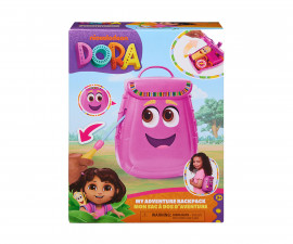 Spin Master 6073680 - Играчки за деца от филма за Дора изследователката - Раница за приключения с карта, компас и бинокъл