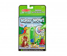 Spin Master 6074878 - Melissa & Doug - Магическа книжка за oцветяване с вода: Животни