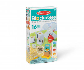 Spin Master 6074896 - Melissa & Doug - Дървен комплект за игра: Ферма