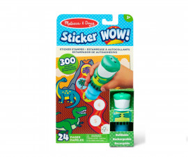 Spin Master 6074899 - Melissa & Doug - Книжка за лепене на стикери: Динозавър