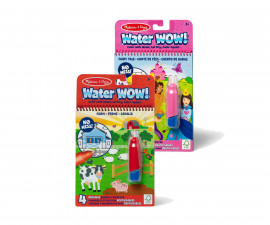 Spin Master 6075659 - Melissa & Doug - Магическа книжка за oцветяване с вода, асортимент