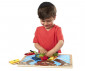 Spin Master 6075184 - Melissa & Doug - Дървена дъска за базови умения thumb 7