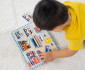 Spin Master 6075218 - Дървени детски играчки Melissa & Doug - Дървен пъзел със звук: Превозни средства thumb 4
