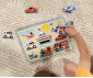 Spin Master 6075218 - Дървени детски играчки Melissa & Doug - Дървен пъзел със звук: Превозни средства thumb 7