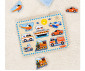 Spin Master 6075218 - Дървени детски играчки Melissa & Doug - Дървен пъзел със звук: Превозни средства thumb 9