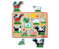 Spin Master 6075363 - Дървени детски играчки Melissa & Doug - Дървен пъзел със звук: Животни от фермата thumb 3
