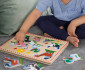 Spin Master 6075363 - Дървени детски играчки Melissa & Doug - Дървен пъзел със звук: Животни от фермата thumb 8