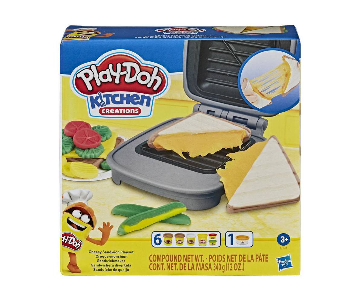 Детска играчка за моделиране Hasbro E7623 Play Doh - Комплект грил за сирене