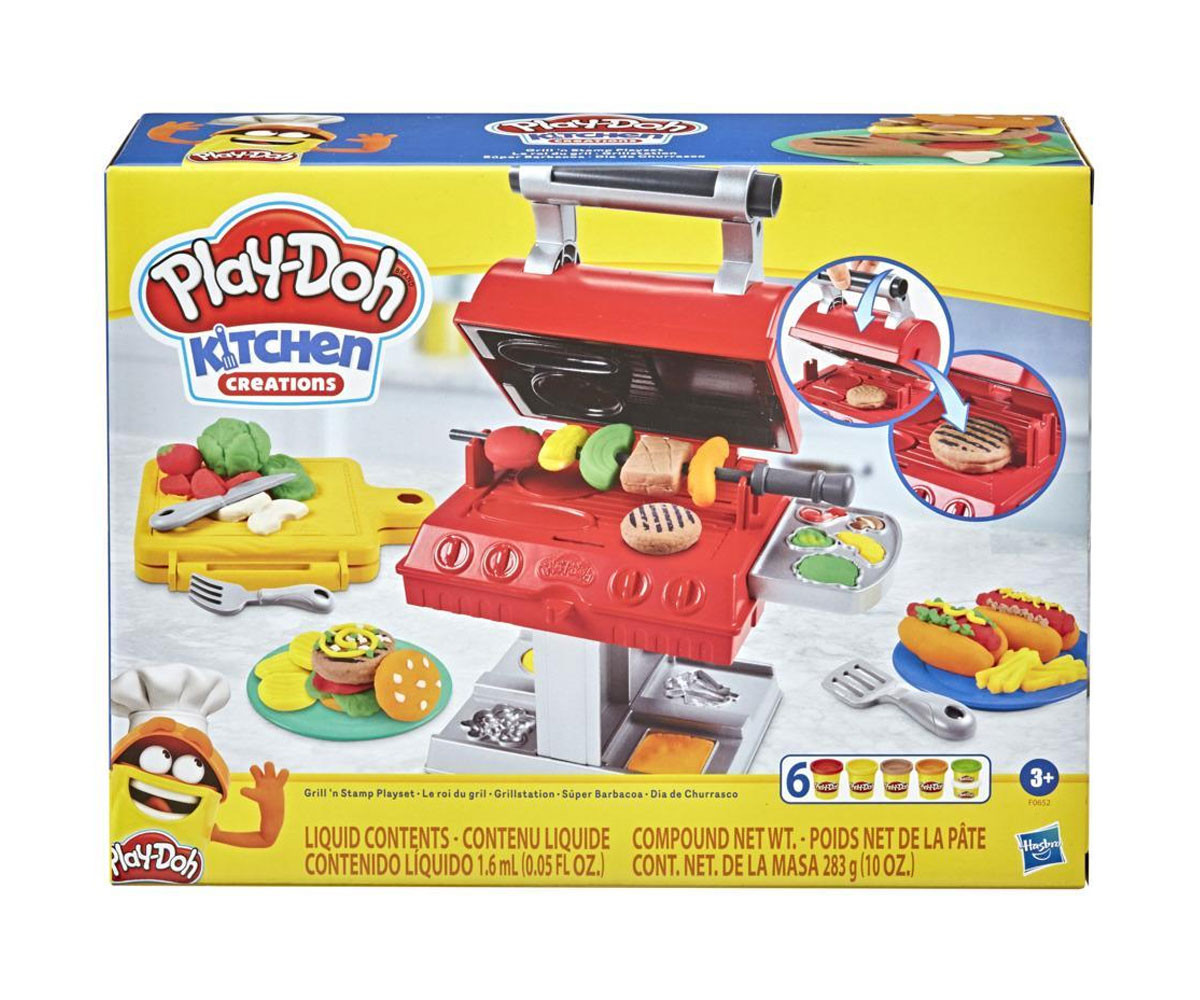 Детска играчка за моделиране Hasbro F0652 Play Doh - Игрален компект: барбекю
