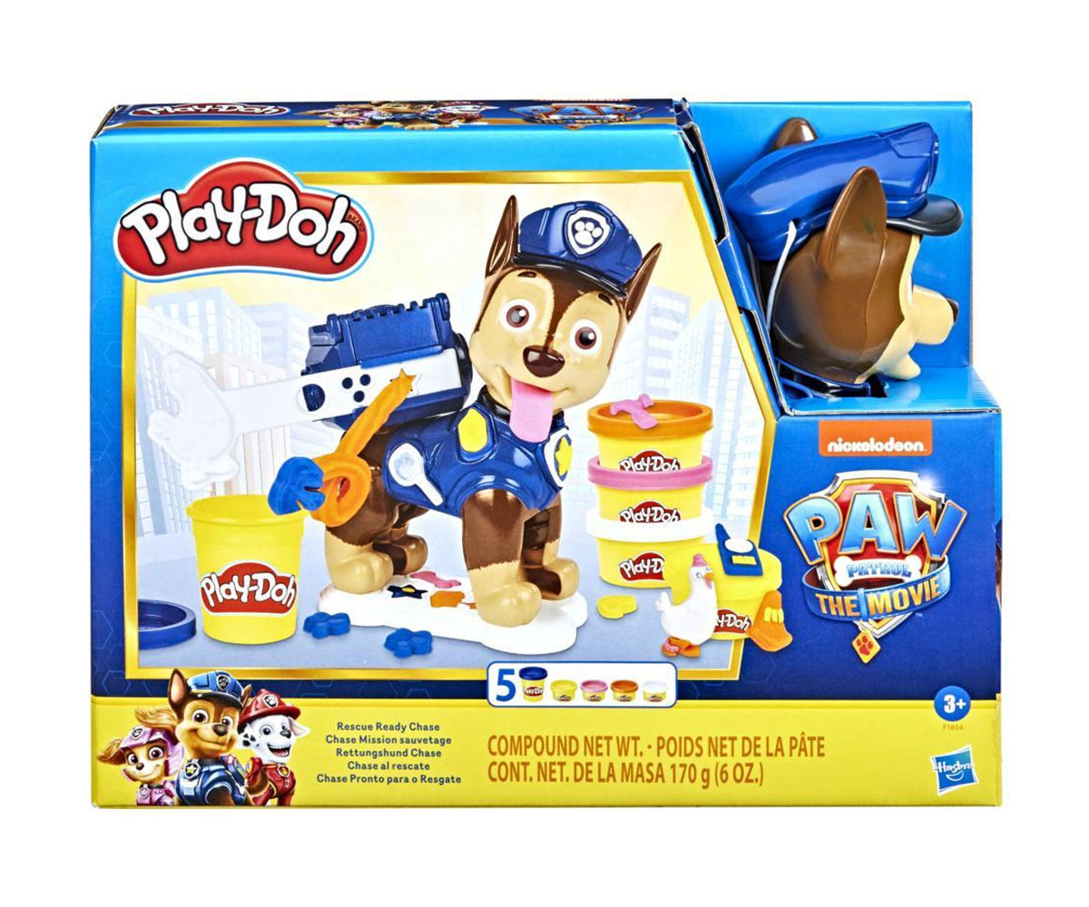 Детска играчка за моделиране Play Doh - Пес Патрул: Готови за спасяване с Чейс F1834