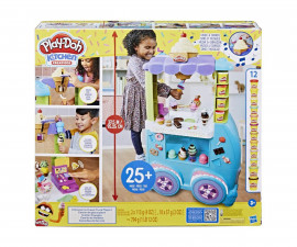 Детска играчка за моделиране Play-Doh - Камион за сладолед F1039
