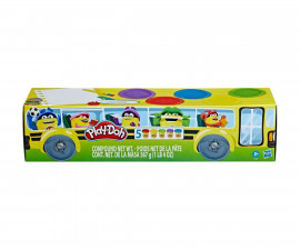 Детска играчка за моделиране Hasbro F7368 Play Doh - Отново на училище, 5 цвята