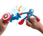 Hasbro G0056 - Детска играчка за моделиране Play Doh Marvel - Комплект с фигурка, Captain America thumb 5