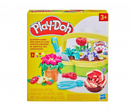 Hasbro G0492 - Детска играчка за моделиране Play Doh - Комплект от 5 цвята: Засаждане на цветя