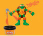 Hasbro G0556 - Детска играчка за моделиране Play Doh - Костенурките Нинджа: Cowabunga форми с пластелин thumb 6