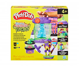 Hasbro G0557 - Детска играчка за моделиране Play Doh - Костенурките Нинджа: Мутационна станция