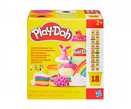 Hasbro G0522 - Детска играчка за моделиране Play Doh - Пластилин 18 цвята