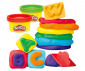 Hasbro E8532 - Детска играчка за моделиране Play Doh - Основни цветове, Letters thumb 4
